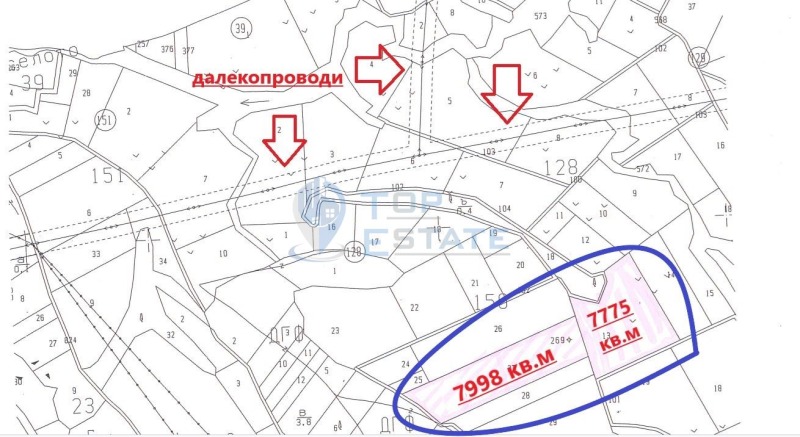 Продава ПАРЦЕЛ, с. Константин, област Велико Търново, снимка 1 - Парцели - 47620464