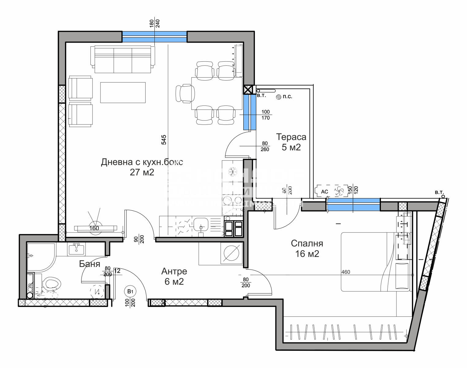 Продава 2-СТАЕН, гр. Пловдив, Кършияка, снимка 4 - Апартаменти - 54080935