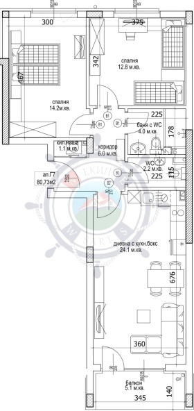 3-СТАЕН, 95 m2