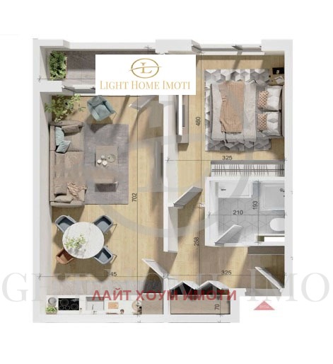 Na prodej  1 ložnice Plovdiv , Trakija , 74 m2 | 93689431 - obraz [4]