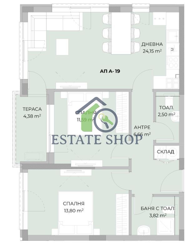 Продава 3-СТАЕН, гр. Пловдив, Остромила, снимка 2 - Апартаменти - 55389242