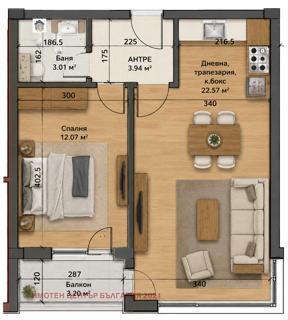 Продава 2-СТАЕН, гр. София, Овча купел, снимка 8 - Апартаменти - 55297175