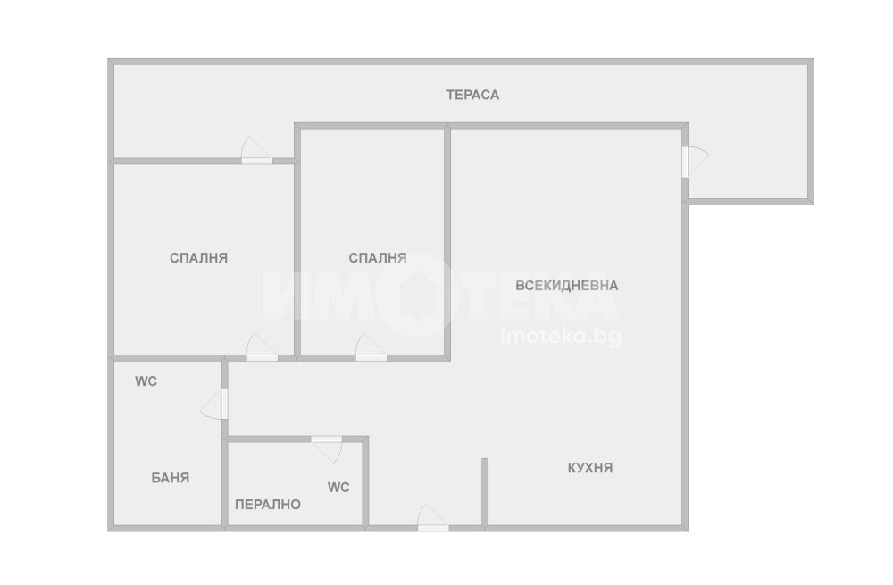 Продава 3-СТАЕН, гр. Варна, Чайка, снимка 5 - Апартаменти - 54831415