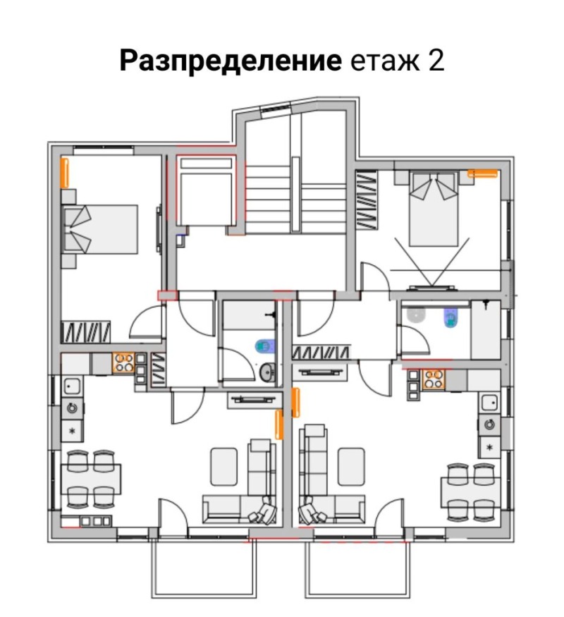 Продава  2-стаен град София , Малинова долина , 76 кв.м | 79647608 - изображение [2]