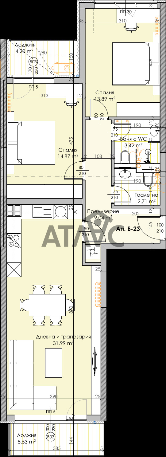 Продава  3-стаен град Пловдив , Кършияка , 122 кв.м | 12779966 - изображение [11]