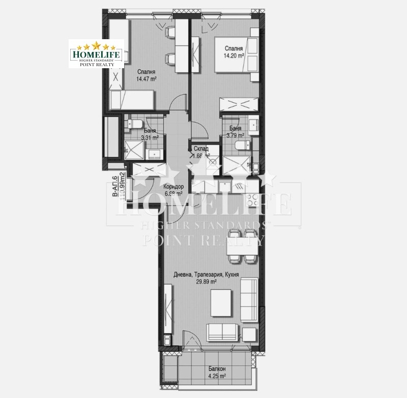 À vendre  2 chambres Sofia , Krastova vada , 111 m² | 77779553 - image [12]