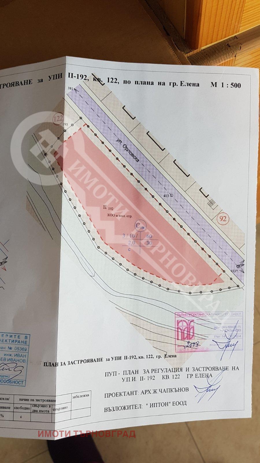 Продава ПАРЦЕЛ, гр. Елена, област Велико Търново, снимка 2 - Парцели - 38457047