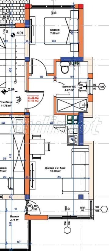 In vendita  1 camera da letto Varna , m-t Akchelar , 50 mq | 78242125 - Immagine [5]