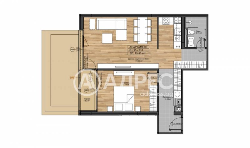 En venta  1 dormitorio Sofia , Boyana , 95 metros cuadrados | 48378740 - imagen [4]