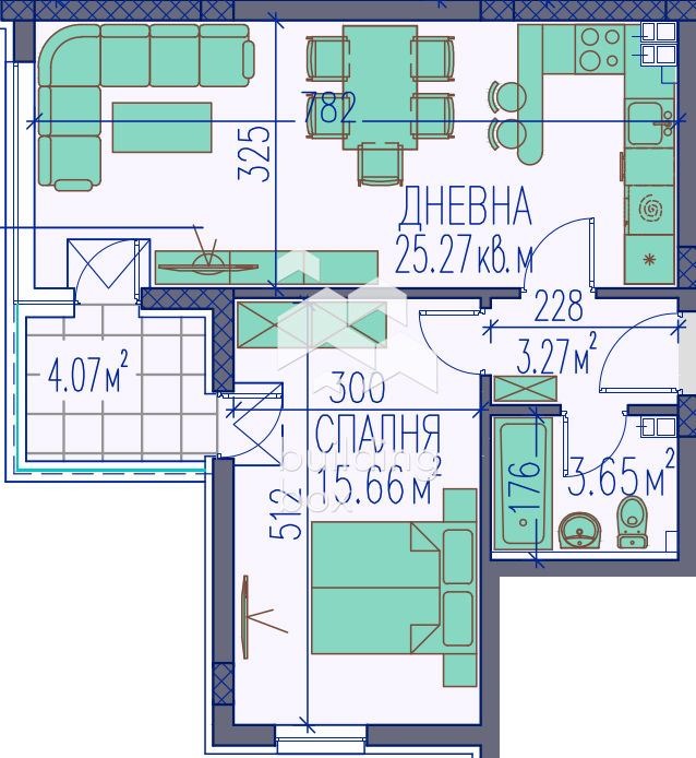 À venda  1 quarto Plovdiv , Trakiia , 76 m² | 95675921 - imagem [4]