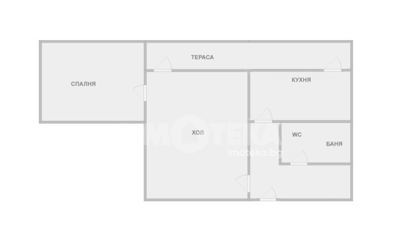 Zu verkaufen  1 Schlafzimmer Warna , Kajsiewa gradina , 60 qm | 67438011 - Bild [5]