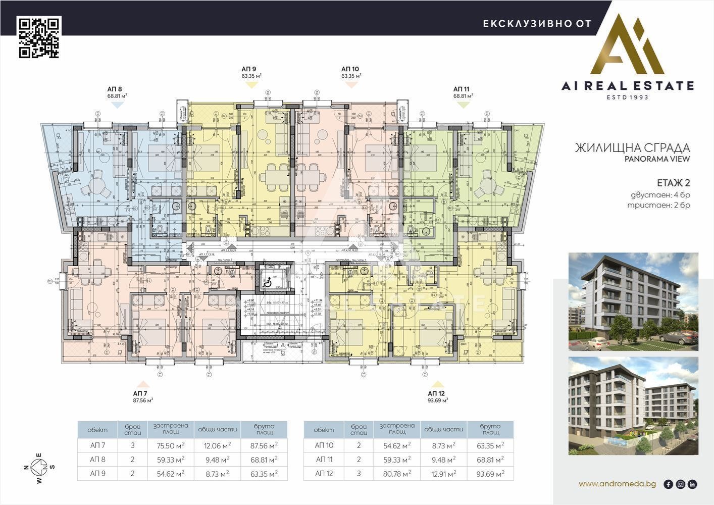 Продава 2-СТАЕН, гр. Плевен, Дружба 2, снимка 2 - Апартаменти - 54301803