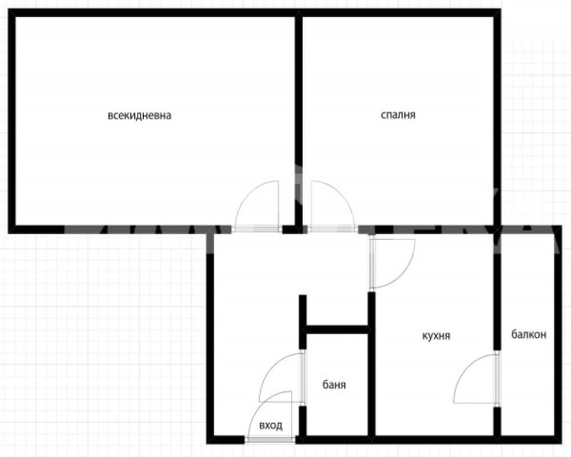 Zu verkaufen  1 Schlafzimmer Sofia , Sweta Troiza , 57 qm | 81658705 - Bild [4]