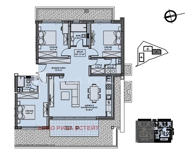 Продава  4-стаен град София , с. Бистрица , 146 кв.м | 69594294 - изображение [6]