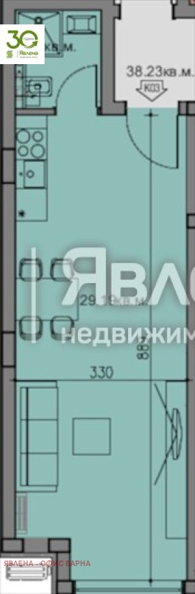 In vendita  Studio Varna , Briz , 44 mq | 54068892 - Immagine [3]