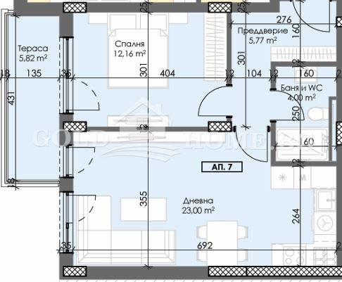 Te koop  1 slaapkamer Plovdiv , Trakija , 58 m² | 13387688 - afbeelding [6]