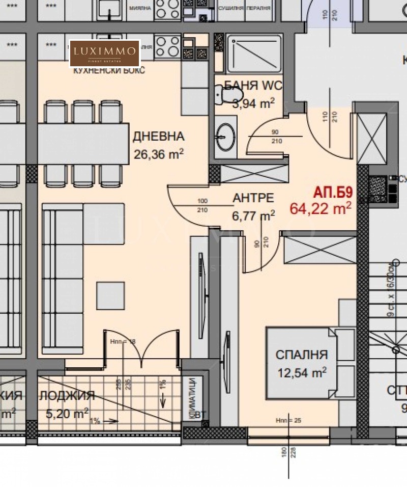 Продава 2-СТАЕН, гр. София, Горна баня, снимка 2 - Aпартаменти - 48714051