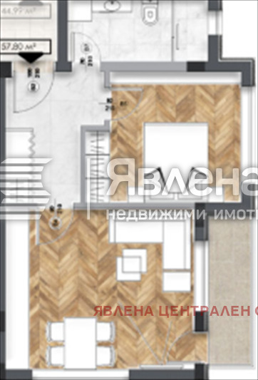 Продава 2-СТАЕН, гр. София, Люлин 6, снимка 9 - Апартаменти - 56075709