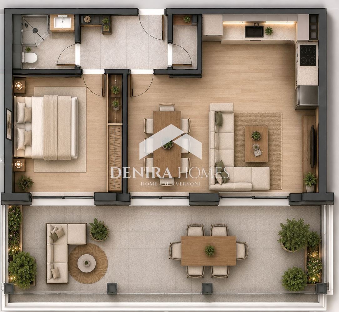 Продава 2-СТАЕН, гр. София, Малинова долина, снимка 2 - Апартаменти - 55784390