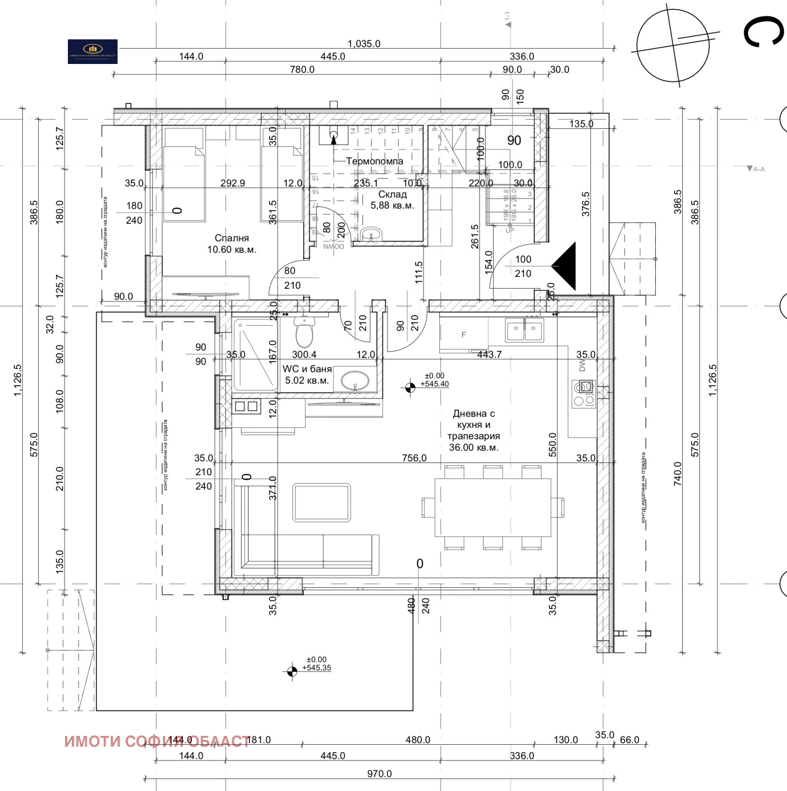 Продава КЪЩА, гр. Костинброд, област София област, снимка 5 - Къщи - 55632918