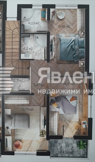 Продава КЪЩА, гр. Пловдив, Беломорски, снимка 9 - Къщи - 48093780