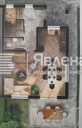 Продава КЪЩА, гр. Пловдив, Беломорски, снимка 8 - Къщи - 48093780