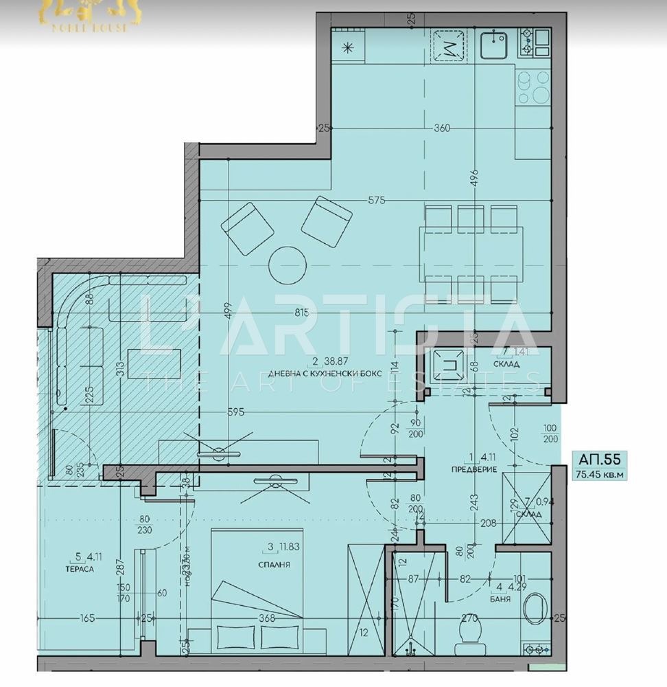 Продава 2-СТАЕН, гр. София, Малинова долина, снимка 8 - Апартаменти - 56112976