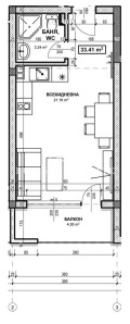 Продава 1-СТАЕН, гр. Варна, к.к. Св.Св. Константин и Елена, снимка 7