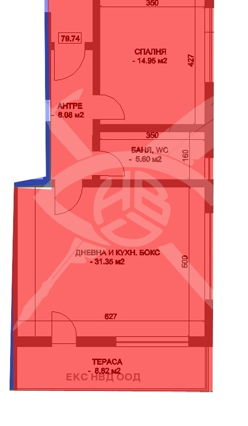 Продава 2-СТАЕН, гр. Пловдив, Остромила, снимка 1 - Aпартаменти - 48216566