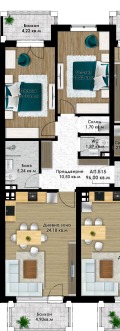 Продава 3-СТАЕН, град Пловдив, Кючук Париж • 90295 € • 67497034 — Holmes.bg