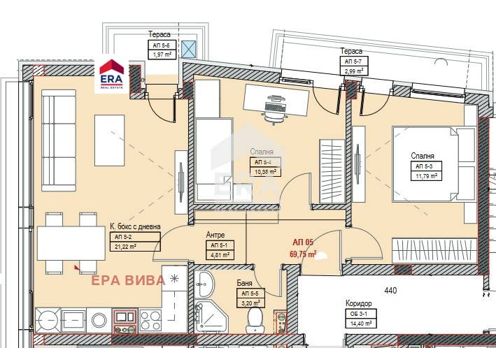 Na prodej  2 ložnice Sofia , Ovča kupel , 89 m2 | 55974713 - obraz [6]