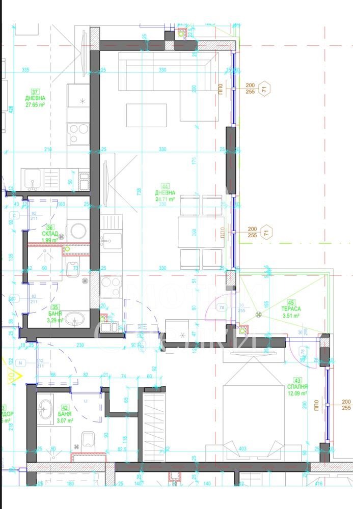 Продава 2-СТАЕН, гр. София, Малинова долина, снимка 10 - Aпартаменти - 48008966