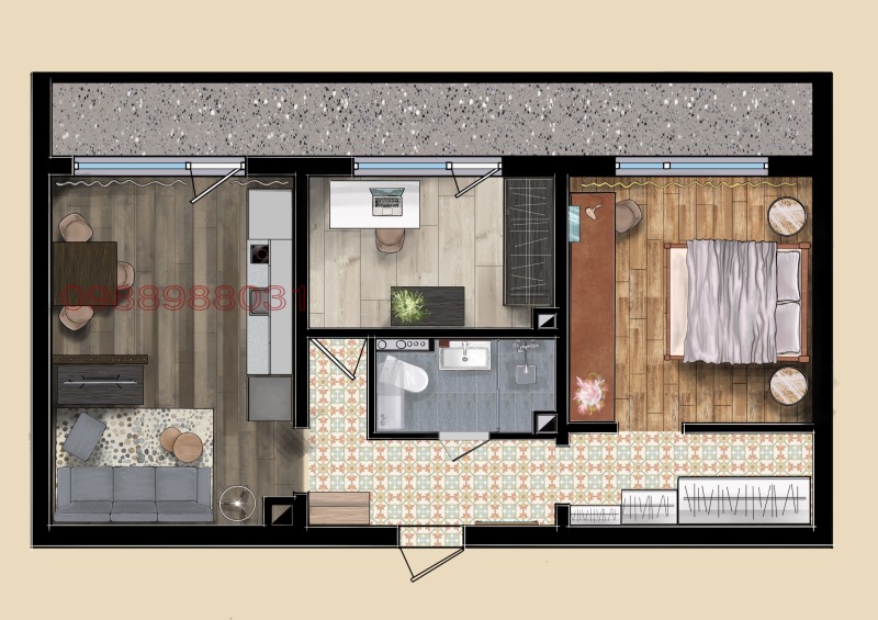 For Sale  2 bedroom Dobrich , Hristo Botev , 61 sq.m | 22478343