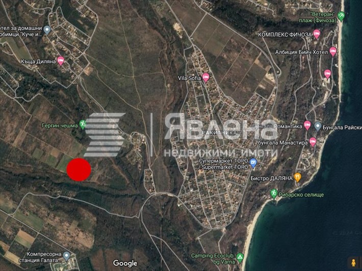Продава ПАРЦЕЛ, гр. Варна, м-т Боровец - юг