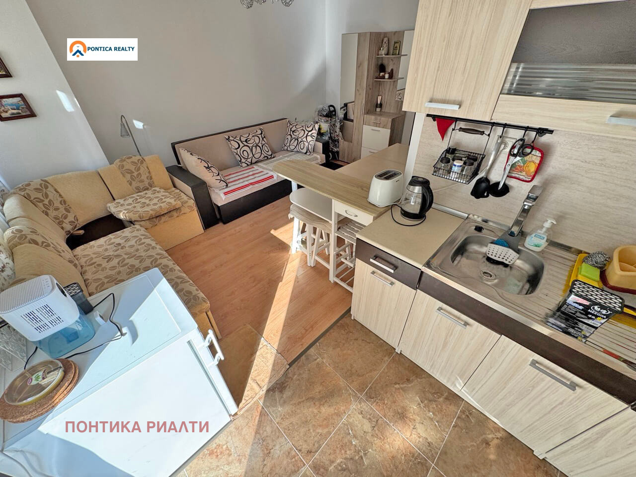 Продава 1-СТАЕН, к.к. Слънчев бряг, област Бургас, снимка 5 - Апартаменти - 53872265