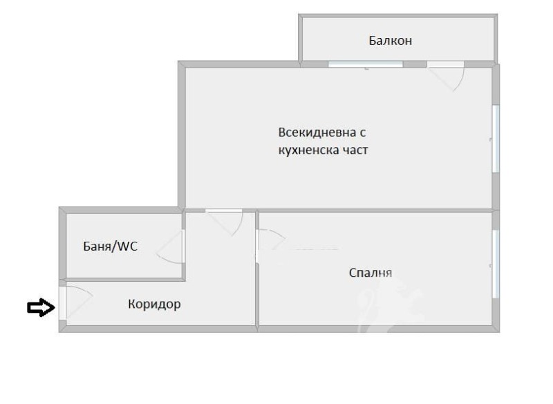 Na prodej  1 ložnice Varna , Vinica , 54 m2 | 50158004 - obraz [8]