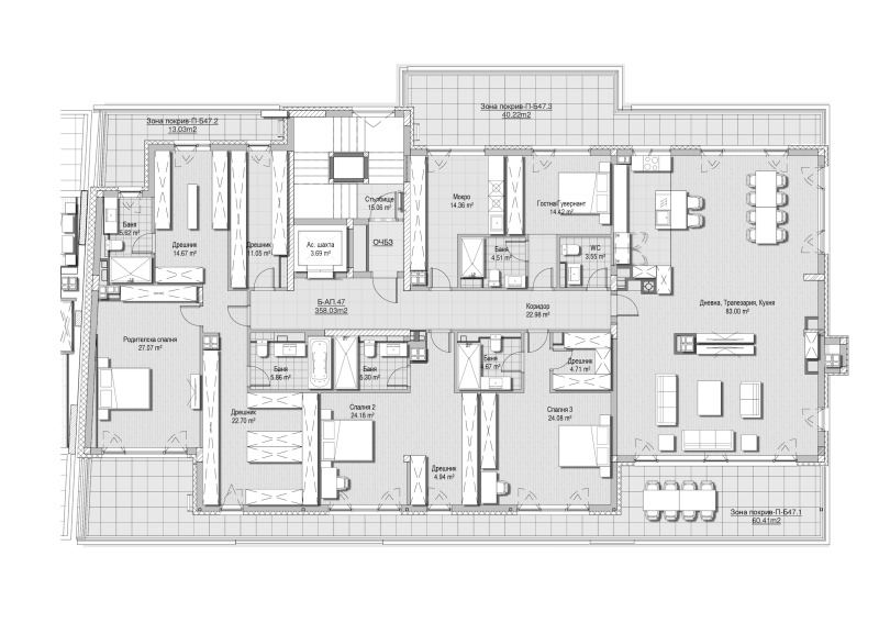 In vendita  3+ camere da letto Sofia , Vitosha , 531 mq | 59264914 - Immagine [8]
