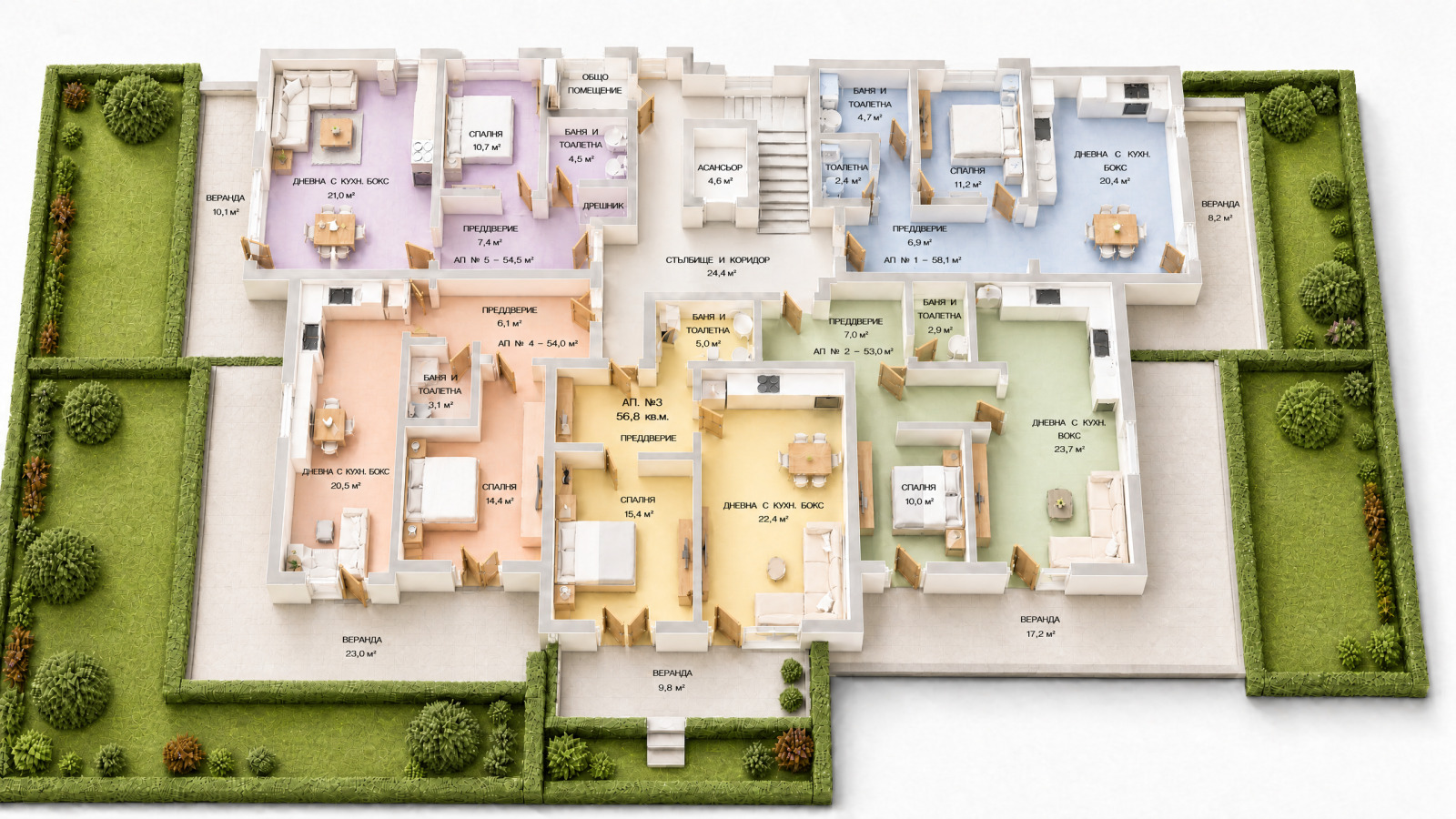 Продава 2-СТАЕН, гр. Варна, Бриз, снимка 12 - Апартаменти - 56099562