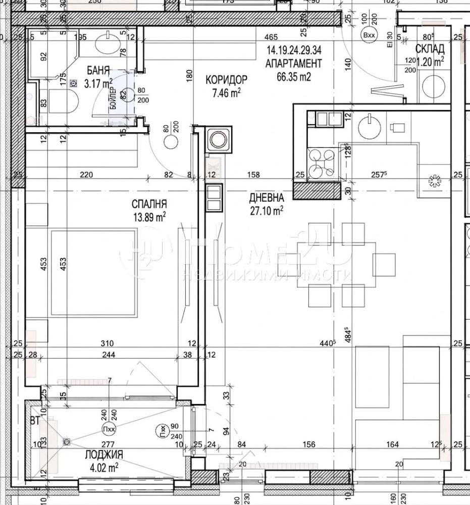 Продава 2-СТАЕН, гр. Варна, Младост 2, снимка 9 - Апартаменти - 56117055