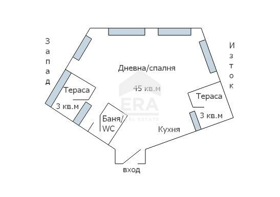 Продава  1-стаен област Варна , гр. Бяла , 55 кв.м | 49462603 - изображение [11]