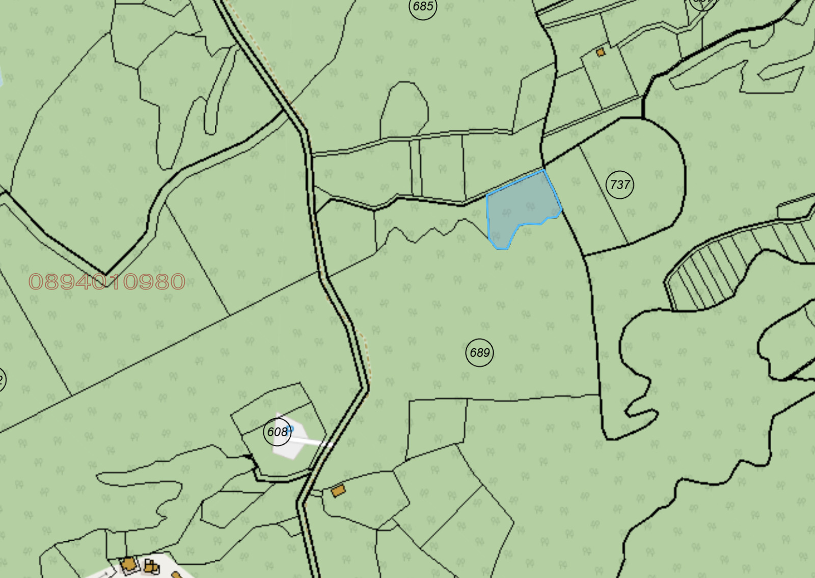 Продава ПАРЦЕЛ, гр. Разлог, област Благоевград, снимка 2 - Парцели - 53921050