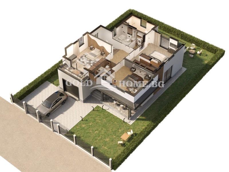 Продава КЪЩА, с. Марково, област Пловдив, снимка 6 - Къщи - 52623272