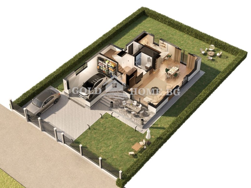 Продава КЪЩА, с. Марково, област Пловдив, снимка 5 - Къщи - 52623272