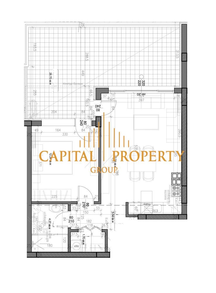 Продава  2-стаен град Варна , Възраждане 1 , 61 кв.м | 48815124