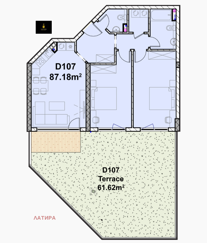 À venda  2 quartos Sofia , Poligona , 165 m² | 67242244