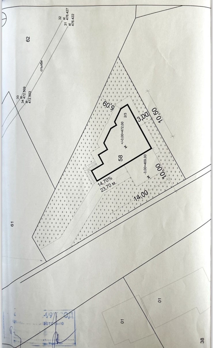 Продава ПАРЦЕЛ, гр. Благоевград, Еленово 2, снимка 3 - Парцели - 48756981