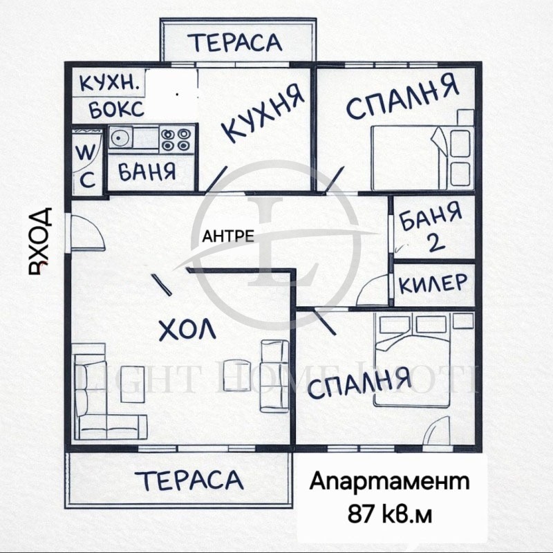 Продава 3-СТАЕН, гр. Пловдив, Изгрев