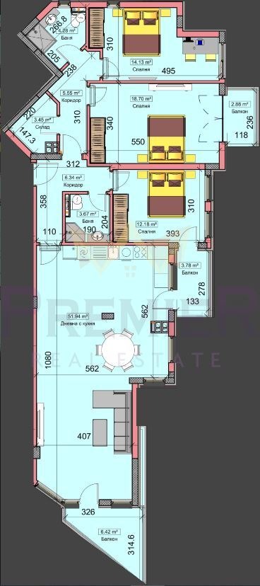 Продава 4-СТАЕН, гр. Варна, Бриз, снимка 1 - Aпартаменти - 49114994