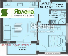 1 bedroom k.k. Slanchev bryag, region Burgas