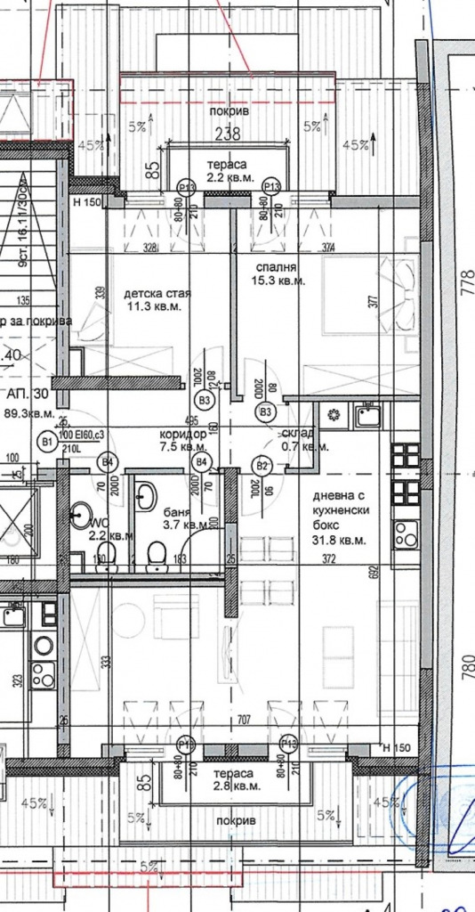 Продава 3-СТАЕН, гр. София, Център, снимка 3 - Апартаменти - 52826089